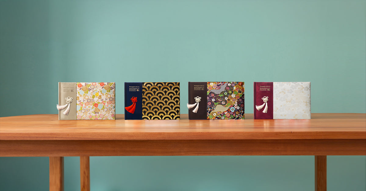 結婚式アルバムのオーダー製本｜西陣織の手作り表紙｜綴屋（京都）