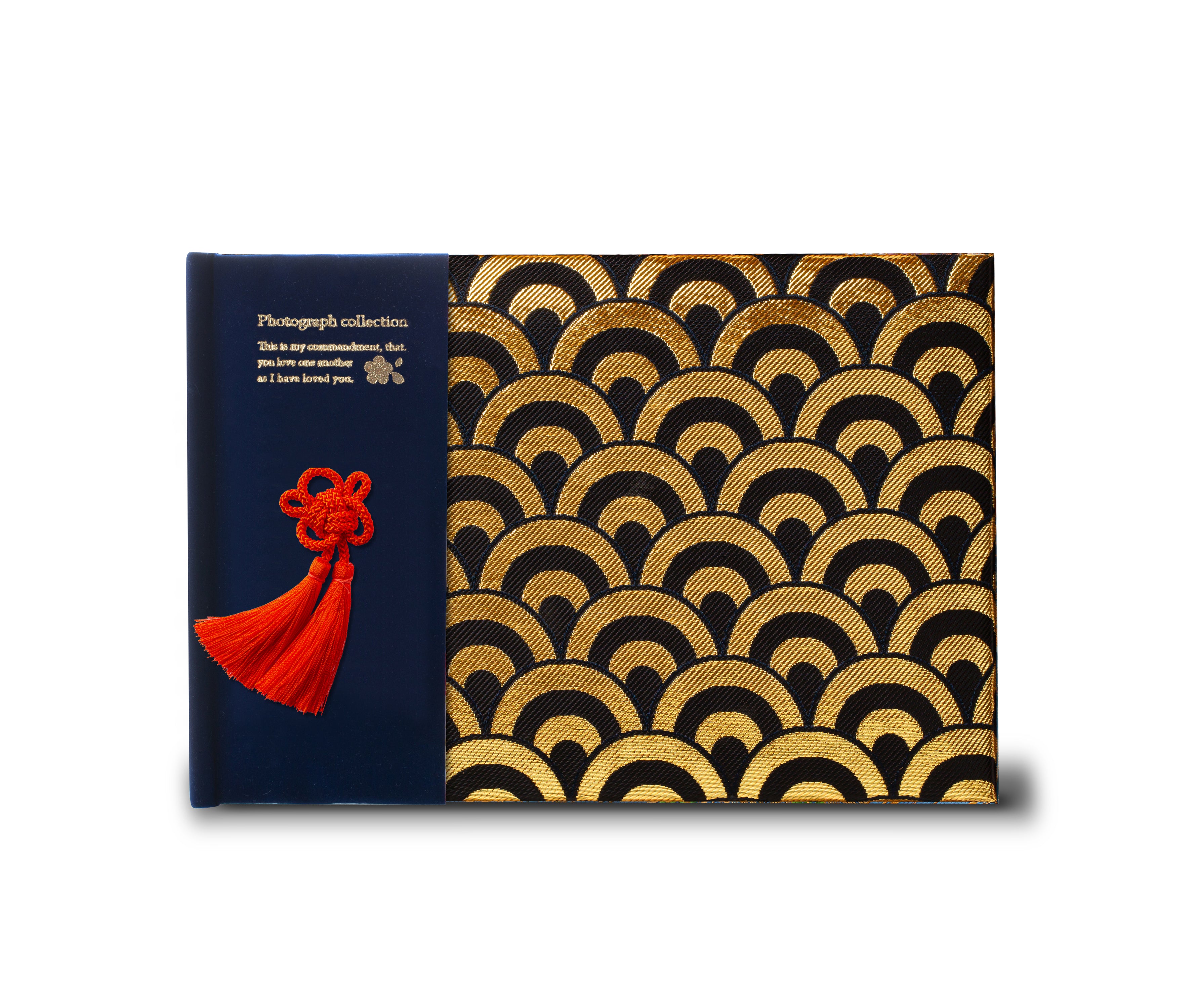 結婚式アルバムのオーダー製本｜西陣織の手作り表紙｜綴屋（京都）