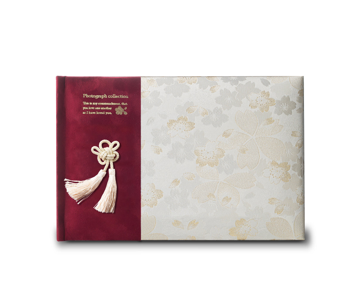 大桜 羽衣　 白/金