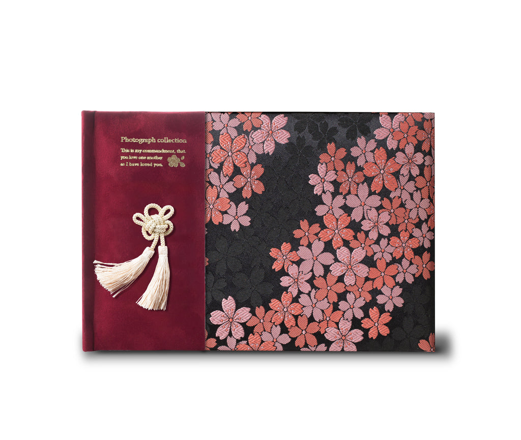 道長桜流れ
